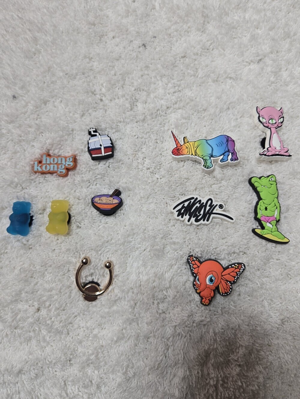 Misc Crocs Jibbitz And Charms Hong Kong Pieces